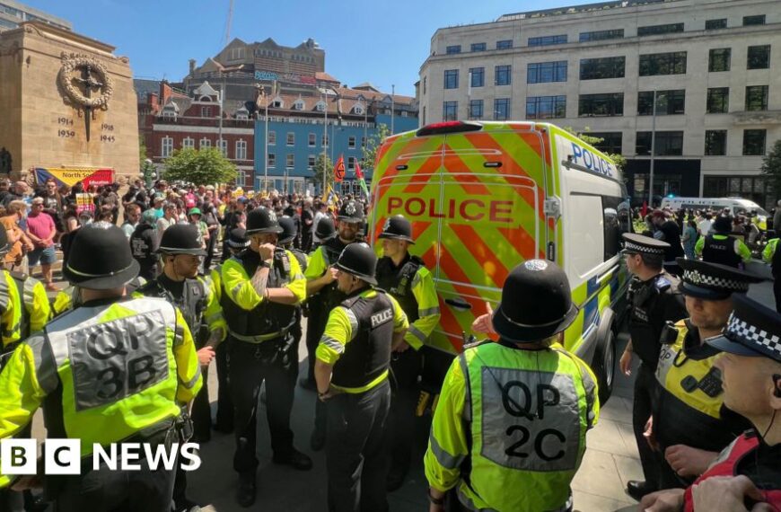 Bristol Protests Turn Tense with Arrests Over Deportation Debate