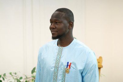 Senegalese Hero Receives Medal for Paris Fire Rescue Bravery